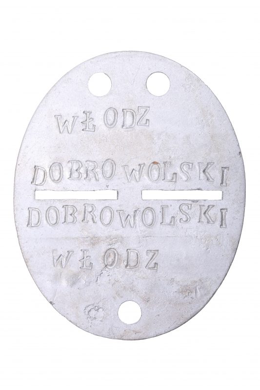 Nieśmiertelnik Włodzimierza Dobrowolskiego